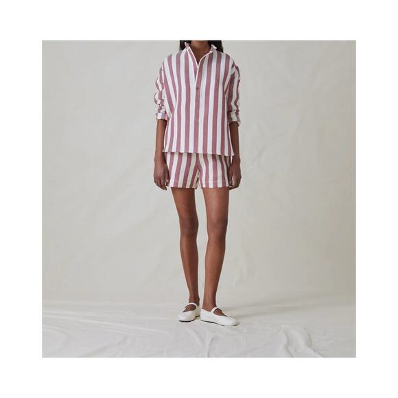 NWT Attersee The Shorts | Crimson - Red Stripe / 2 / M - Picture 2 of 4
